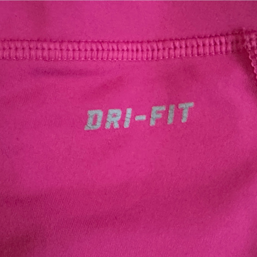 Nike Dri-FIT Capri Pant Activewear Legging Hot Pink/Black Women’s Size Small. - Picture 12 of 16